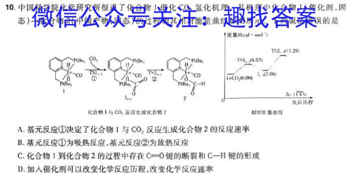 安徽省2024年九年级万友名校大联考试卷二数学