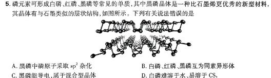 1安徽省芜湖市2023-2024学年度第一学期七年级期末考试化学试卷答案