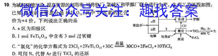 【精品】鼎成原刨模考 2024年河南省普通高中招生考试 核心诊断卷化学