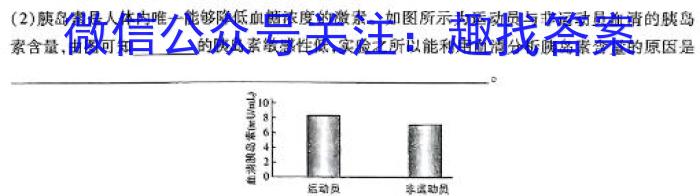 安徽省2023~2024学年度第二学期高一年级期末联考(241941D)生物学试题答案