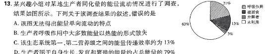 河北省2023-2024学年度高三年级第一学期期末考试生物