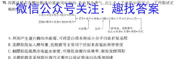 2024届眉山市高中第三次诊断性考试数学