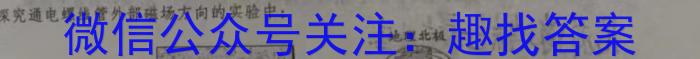 京师测评教育研究中心 2024安徽省高三质量联合检测试卷物理`