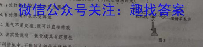 q安徽省2023-2024学年八年级上学期期末教学质量调研(1月)化学