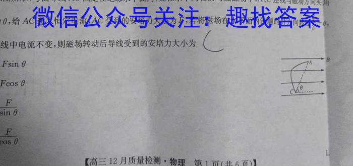 2024年陕西省初中学业水平考试全真模拟卷（六）q物理