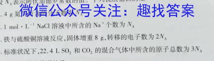 2024年陕西省初中学业水平适应性联考(三)3数学