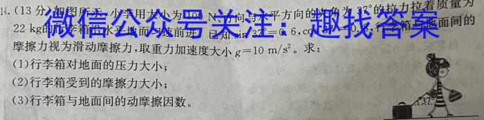 河北省邯郸市2024届高三年级第四次调研监测(24-385C)h物理