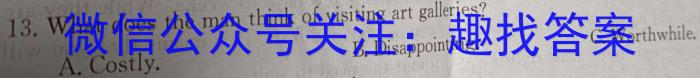 2024届安徽省毕业班学科质量检测(九)英语