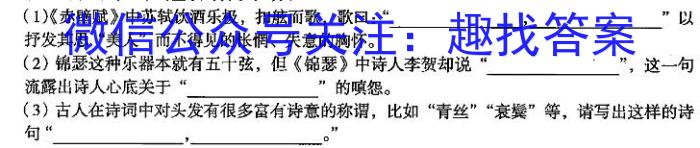 江西省五市九校协作体2024届高三第二次联考语文