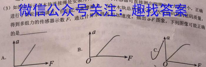 河南省2024中考导向总复习试卷 考前信息卷(一)1物理试题答案