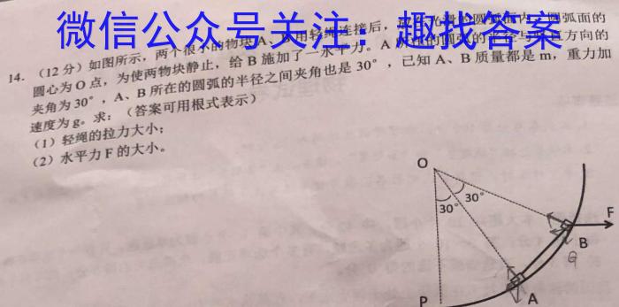 2024届江西省九年级中考真题物理`