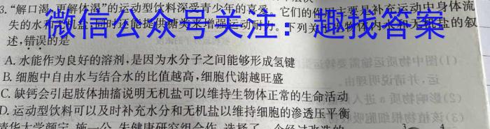 山西省高一运城市2023-2024学年第一学期期末调研测试数学