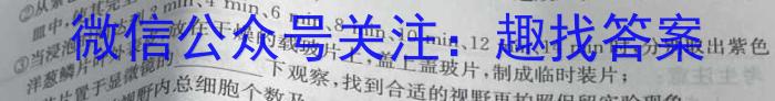 金考卷2024年普通高等学校招生全国统一考试