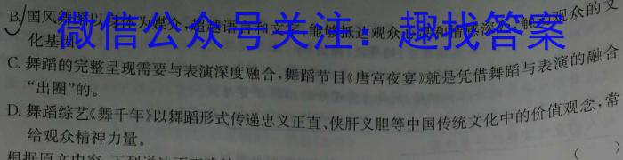 安徽省埇桥区教育集团2023-2024学年度九年级第一学期期末质量检测/语文