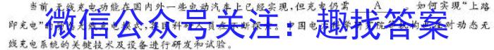 安徽省2023-2024第二学期九年级教学质量检测（三）语文