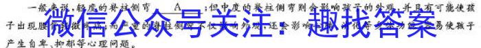 2023-2024安庆区域九年级期末检测(试题卷)/语文