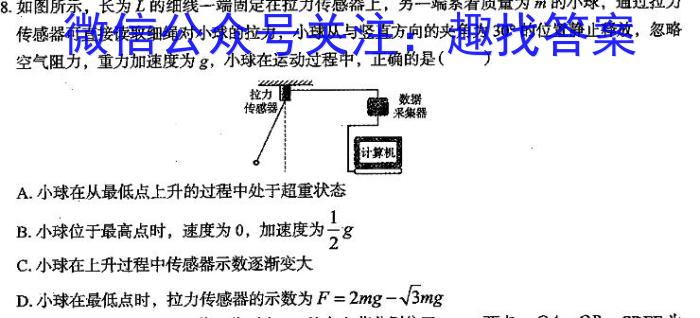 江西省2024年初中学业水平考试原创仿真押题试题卷一h物理