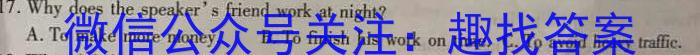 炎德英才大联考 湖南师大附中2023-2024学年度高二第二学期期中考试英语