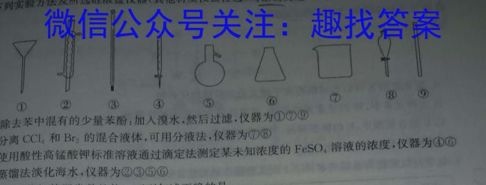 q2024届名校之约系列高三高考考前冲刺押题卷(一)化学