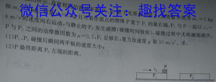 吉林省2023-2024学年第二学期高二年级期末考试（♢）物理试题答案