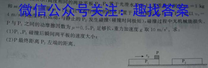 C20教育联盟2024年九年级第二次学业水平检测物理