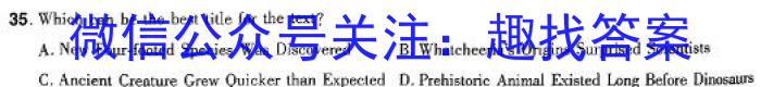 陕西省2023-2024学年度第一学期九年级期末调研考试B英语