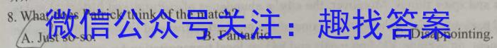 安徽省2023-2024学年九年级上学期期末学情监测英语