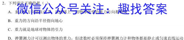 中考必杀技 2024年河南省普通高中招生考试物理试题答案