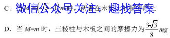 安徽省2024~2025学年度八年级测评物理试题答案