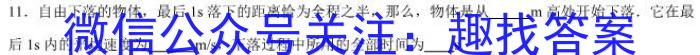 文博志鸿 2024年河南省普通高中招生考试模拟试卷(导向二)物理试题答案