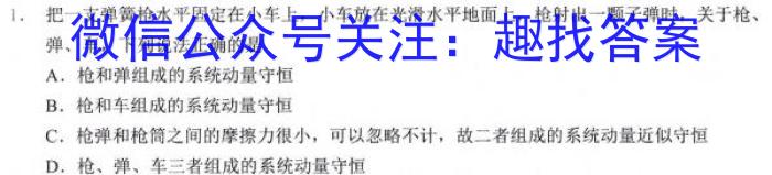 陕西省2024年九年级最新中考信息卷【7LR】物理`