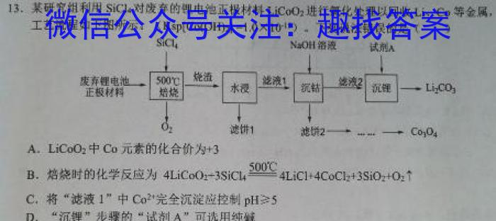 2024届中考导航总复习·模拟·冲刺·二轮模拟卷(二)2数学