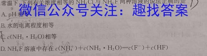 江西省全区2024年初中学业水平适应性考试（六）数学