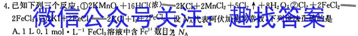 【精品】2023年河池市秋季学期高二年级期末教学质量统一测试化学