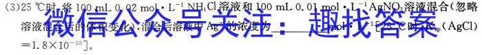 湘楚名校2024-2025学年度上学期高三年级八月联考(10001C)(2024.8)化学