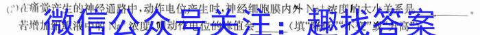 湖北省2024年春"荆、荆、襄、宜四地七校考试联盟"高二期中联考生物学试题答案