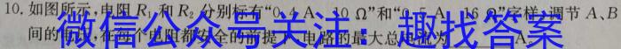 2024年萍乡市高三第二次模拟考试物.理