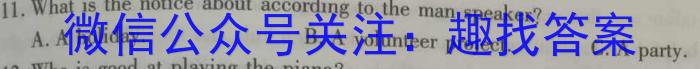 河南省2023-2024学年八年级上学期期末学情调研英语