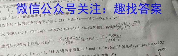 【精品】2024年普通高中考试信息模拟卷(一)化学