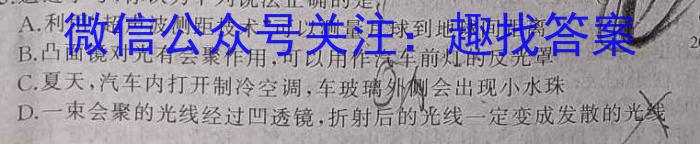 天一大联考 湖南省2024届高三4月联考物理`