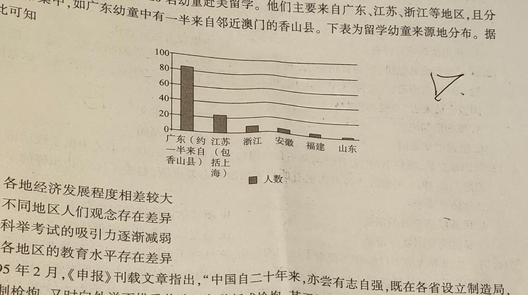 [今日更新]2024年普通高等学校招生全国统一考试样卷(二)2历史试卷答案