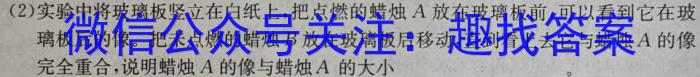 江西省2023-2024学年度八年级学业五h物理