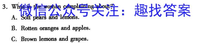 安徽省合肥市肥西县2023-2024学年度（下）八年级期末教学质量检测试卷英语试卷答案