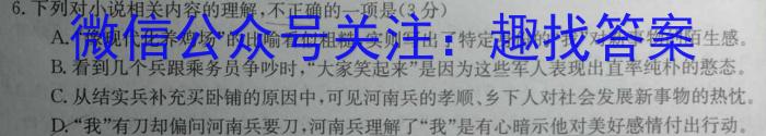 2023-2024年度河南省高三下学期开学检测(24-308C)/语文