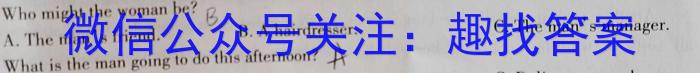 2023~2024学年第二学期安徽县中联盟高二3月联考(4331B)英语试卷答案