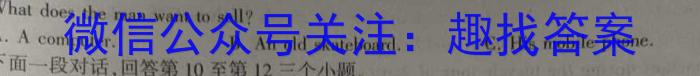 安徽省2024届九年级开学监测英语试卷答案