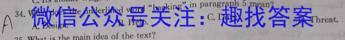 河南省2023-2024学年度第一学期七年级期末测试卷英语试卷答案