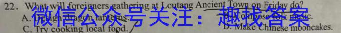 河南省2023-2024学年度七年级下学期期中考试（第六次月考）英语