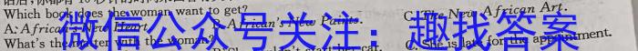 江西省上进教育24届高三一轮复习验收考试英语