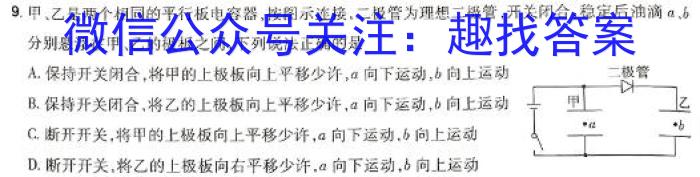 江西省新余市某校2023-2024初三年级下学期开学考试f物理